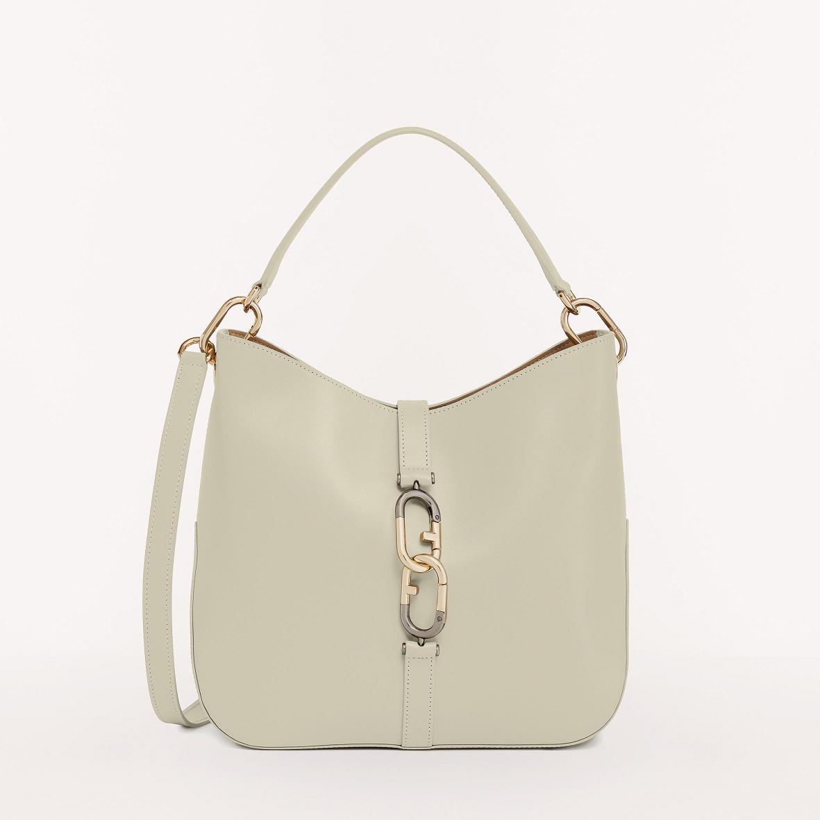 Bolso Bandolera Furla Colombia - Sirena Bolsos Mujer Beige 348296YQI